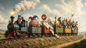 Vláček s blbostí zpravidla nemívá jen jeden vagón