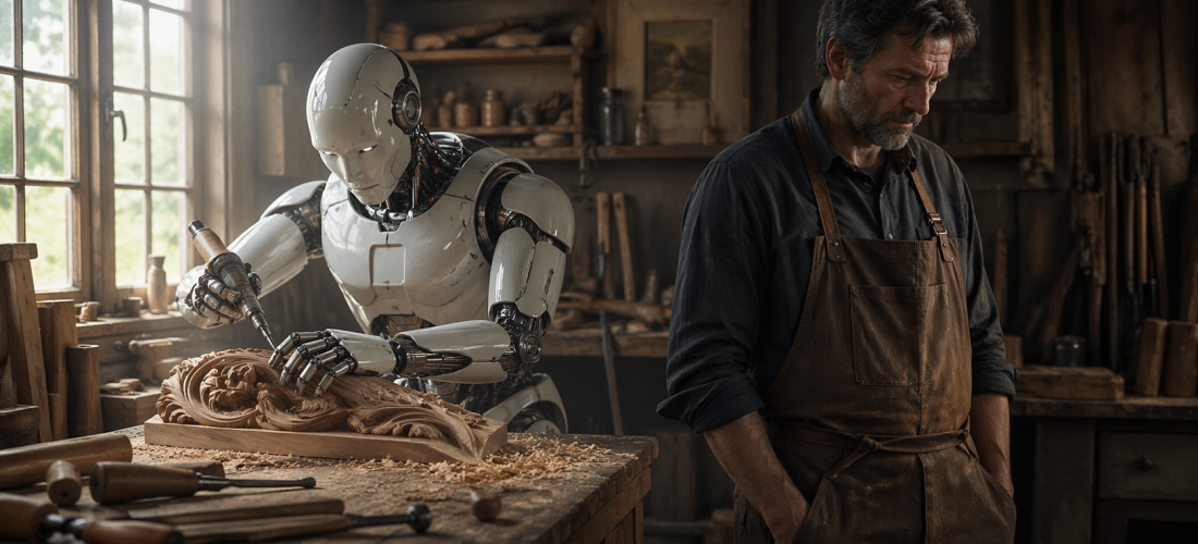 Když stroj dělá lidskou práci, člověk tím o něco přichází